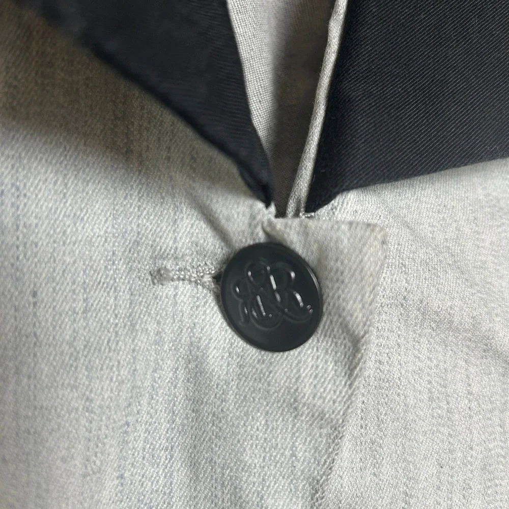 Rock & Republic‎ Womens Blazer Jean Size 14 Single Button - Picture 3 of 7